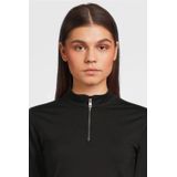 Calvin Klein - Shirt - Zwart/Wit - Lange Mouw - Normale Pasvorm