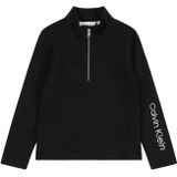 Calvin Klein - Shirt - Zwart/Wit - Lange Mouw - Normale Pasvorm