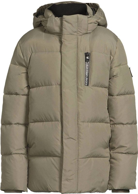Calvin Klein - ESSENTIAL - Winterjas - Kaki - Gewatteerd