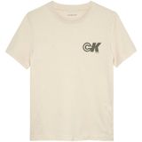 Calvin Klein - T-shirt - Katoen - Korte Mouwen - Ronde Hals