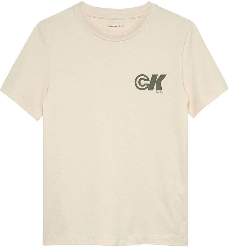 Calvin Klein - T-shirt - Katoen - Korte Mouwen - Ronde Hals