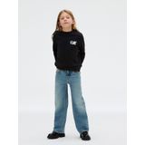 Calvin Klein - Sweatshirt - Zwart - Met Logoprint - Lange Mouw