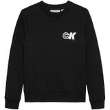 Calvin Klein - Sweatshirt - Zwart - Met Logoprint - Lange Mouw