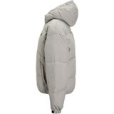 Calvin Klein - Gewatteerde Jas - Grijs - Meisjes