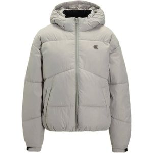 Calvin Klein - Gewatteerde Jas - Grijs - Meisjes