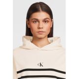 Capuchon Sweater - White Cap Gray/Ck Black - Voor Kinderen Tot 16 Jaar