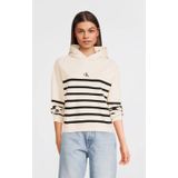 Capuchon Sweater - White Cap Gray/Ck Black - Voor Kinderen Tot 16 Jaar