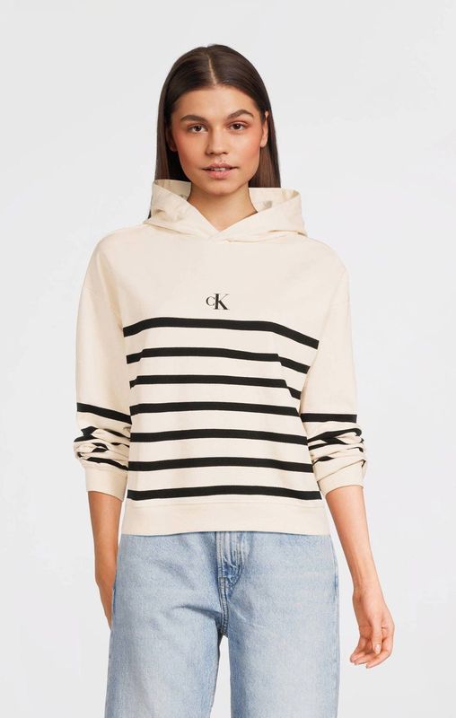 Capuchon Sweater - White Cap Gray/Ck Black - Voor Kinderen Tot 16 Jaar