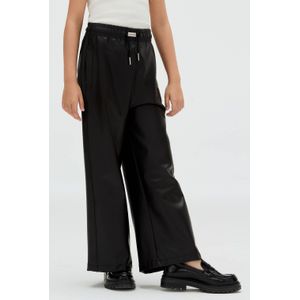 Calvin Klein - Imitatieleren Casual Broek - Zwart