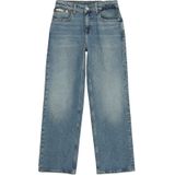 Visual Blue - Jeans - Voor Kinderen Tot 16 Jaar - Riemlussen - Steekzakken