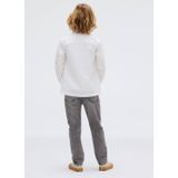 Jeans - Effen - Denim - Light Washed - Loosefit - Met Ritssluiting