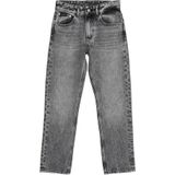Jeans - Effen - Denim - Light Washed - Loosefit - Met Ritssluiting