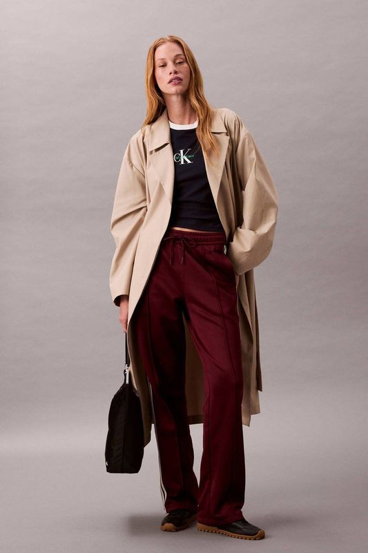 Calvin Klein - Frnch Broek - Bordeaux - Sportbroek