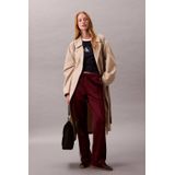 Calvin Klein Broek Hgh Shn French Trry Lv144c239g Vlp Deep Rouge Dames Maat - XS