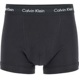 Calvin Klein - 3P Trunk - Onderbroek - Zwart/Grijs Heather/Indued Logo