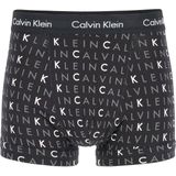 Calvin Klein - 3P Trunk - Onderbroek - Zwart/Grijs Heather/Indued Logo
