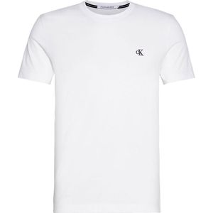 Calvin Klein - Ck Essential Slim Tee - T-shirt - Wit - Katoen - 1 stuk