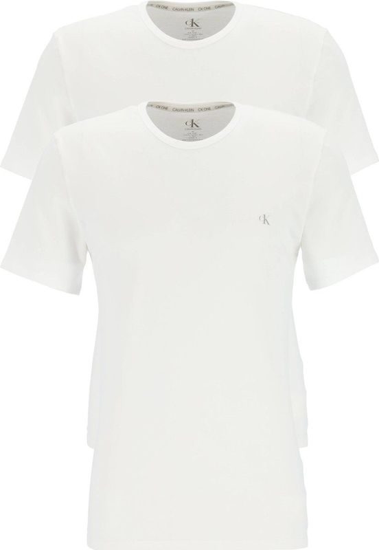 Calvin Klein - CK One Cotton - T-Shirt - Wit - Katoen - Set van Twee