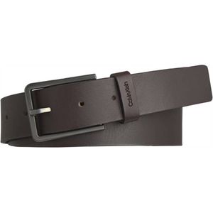 Calvin Klein Essential Riem leer dark brown 115 cm