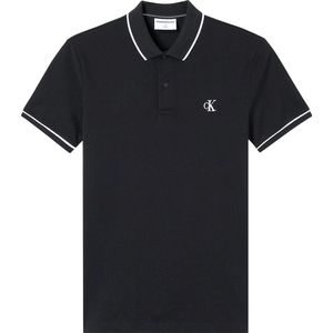 Calvin Klein Jeans - Tipping Slim Poloshirt - Blauw - Katoen
