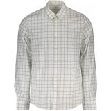 Calvin Klein - Grid Print Dress Shirt - Wit
