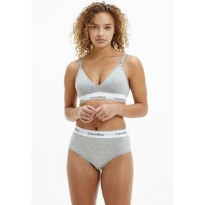 Calvin Klein Driehoekige beha's voor dames, Grijs (Grey Heather), XS