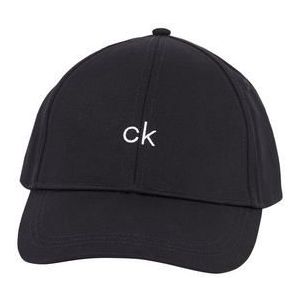 Calvin Klein Ck Center Cap voor heren, Zwart, Eén Maat