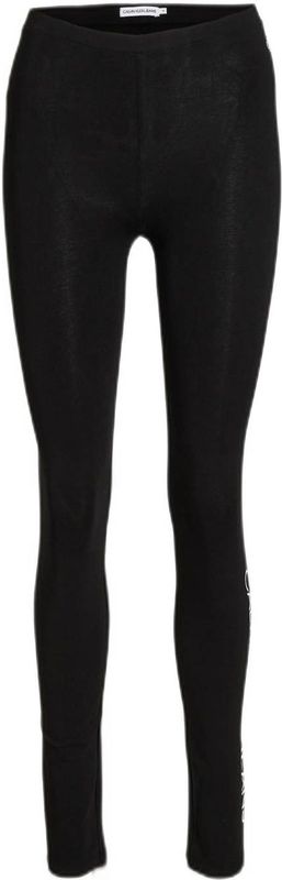 Calvin Klein - Logo Leggings - Zwart - Skinny Pijp - Meisjes