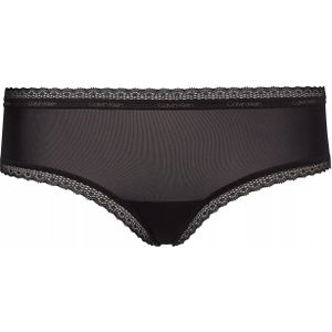 Calvin Klein - Bottoms Up - Microfiber Ondergoed - Zwart - Kanten Onderbroeken