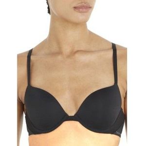 Calvin Klein - Perfectly Fit Flex - Plunge Push-up BH - Zwart