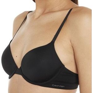 Calvin Klein - Demi BH - Zwart - Licht Gevoerd - 70A