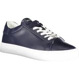 Calvin Klein - Blauwe Polyester Sneaker - Heren - Fitness-schoenen