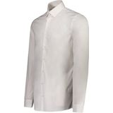 Calvin Klein Businesshemd »POPLIN STRETCH SLIM SHIRT«, mit Kentkragen, Logoprint auf Brusthöhe