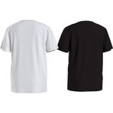 T-shirt - Effen - Jersey - 2 Pack