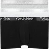 Calvin Klein - Modern Structure - Boxershorts - Zwart - Katoenstretch-mix