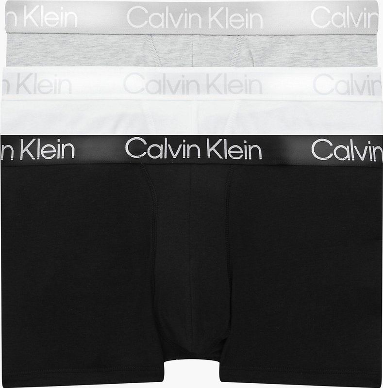 Calvin Klein - Modern Structure - Boxershorts - Zwart - Katoenstretch-mix