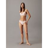 Calvin Klein Mand BH Draadloos Vrouwen - Beige - Verstelbare Bandjes