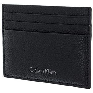 Calvin Klein Heren portemonnee Warmth Cardholder 6 CC klein, zwart (Ck Black), eenheidsmaat, Ck Black, One size