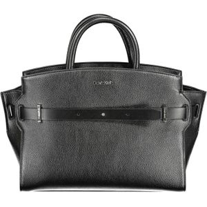 Calvin Klein Dames Handtassen Code Tote Md - Zwart