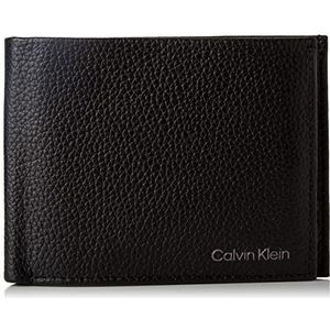 Calvin Klein Heren Warmte Driebladige 10cc W/Coin L K50k507969 Portefeuilles, Zwart, Eén maat