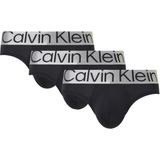Calvin Klein - Reconsidered Steel - Heren Slip - Zwart - 3-Pack - Microvezel