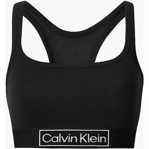 Calvin Klein Ongevoerde Bralette Beha Dames - Zwart