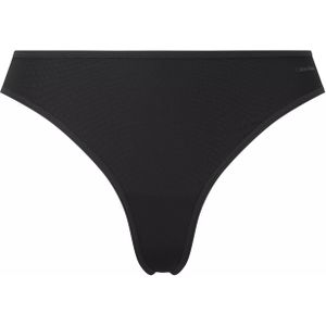 Calvin Klein Thong 000QF6816E Strings voor dames, Schwarz.