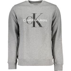 Calvin Klein Jeans Truien voor heren, Grijs, XXS