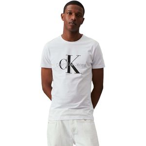 Calvin Klein Jeans - Core Monogram - T-shirt - Wit - Katoen