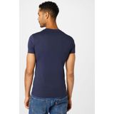 T-shirt Monogram Slim Fit Night Blauw (J30J320935 - CHW)