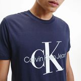 Calvin Klein - T-shirt - Zwart - 100% Katoen - Slim Fit