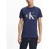 Calvin Klein - T-shirt - Zwart - 100% Katoen - Slim Fit