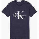 Calvin Klein - T-shirt - Zwart - 100% Katoen - Slim Fit