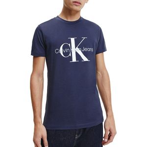 Calvin Klein - T-shirt - Zwart - 100% Katoen - Slim Fit